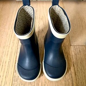 Navy Blue Wellington Rain Boots